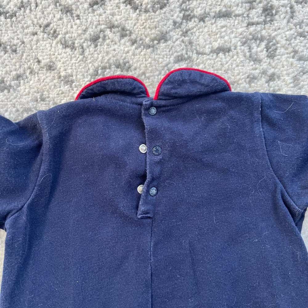 Baby Place Peter Pan collar romper 6-9mos - Picture 3 of 7